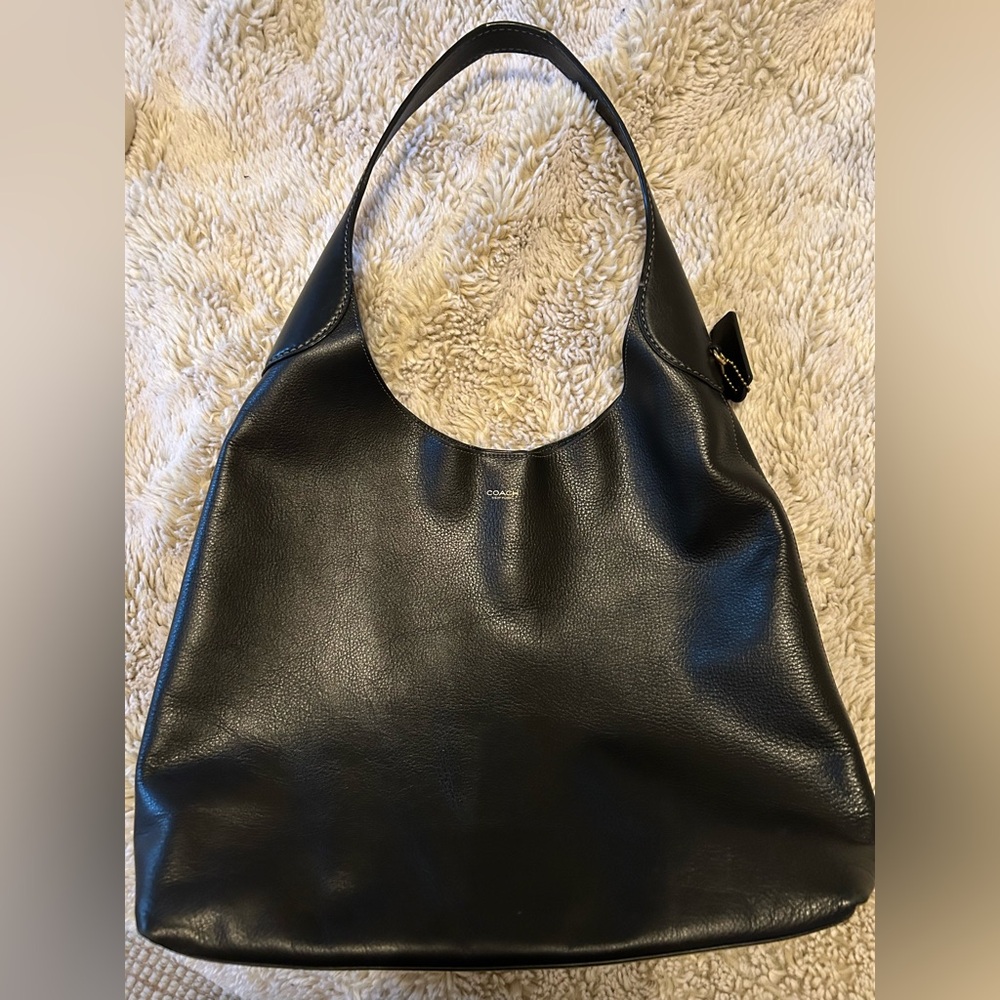 Coach Brooklyn 39 Shoulder Bag in Black Gently Used - Picture 2 of 16